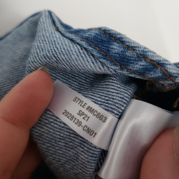 Madewell Adirondack Short Overalls in Wrightwood Wash Size M - Picture 6 of 6